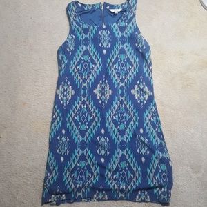 Aztec Print Dress